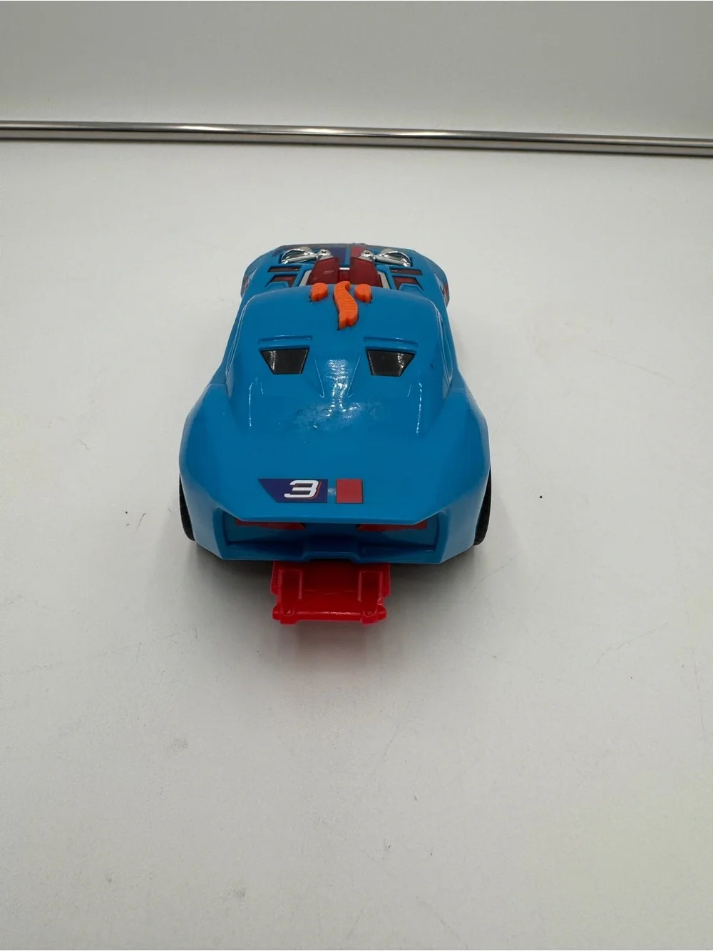 Hot Wheels RC Street Power Blue Muscle Car Mattel 2019 Lights Sounds Tested